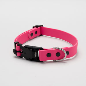 pozva biothane collars pink