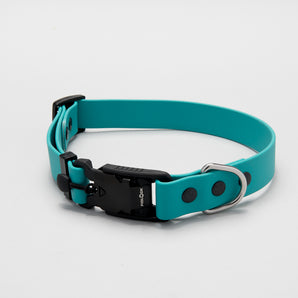 pozva biothane collars teal